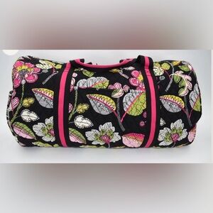 Vera Bradley Large Sports Duffel Bag in "Moon Blooms" Pattern